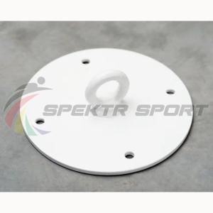 Купить Потолочный кронштейн для подвесных снарядов (канат, груша) цв. белый в Щиграх 