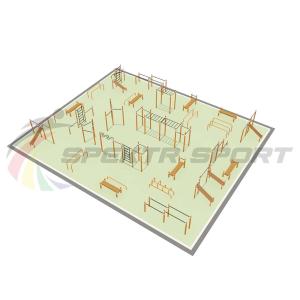 Купить Парковая площадка для Воркаут и WRK 6_76mm в Щиграх 