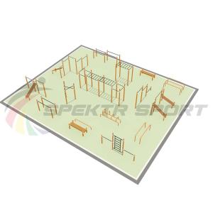 Купить Парковая площадка для Воркаут и WRK 5_76mm в Щиграх 