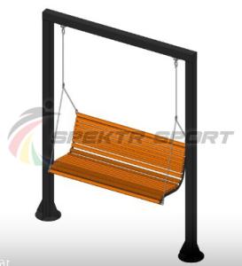 Купить Качели "Бриз" со спинкой в Щиграх 