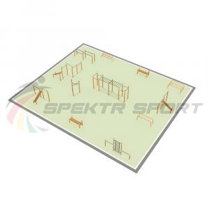 Купить Парковая площадка для Воркаут и WRK 2_76mm в Щиграх 