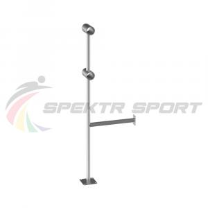 Купить Опора балетного станка Classic двухрядного пристенно-напольного из нерж. стали в Щиграх 